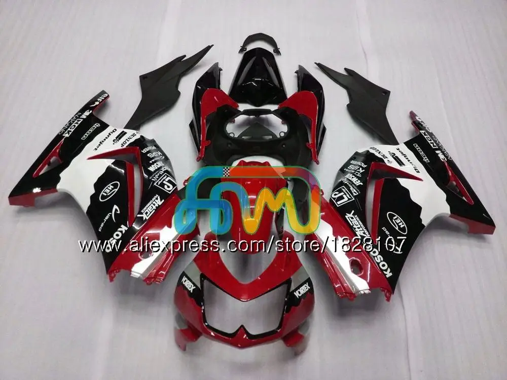 Майка для KAWASAKI ZX-250R EX-250 EX ZX 250R 08 09 10, 11, 12 лет, черно-желтый 104BS. 11 EX250 ZX250R 2008 2009 2010 2011 2012 обтекатель - Цвет: No. 15