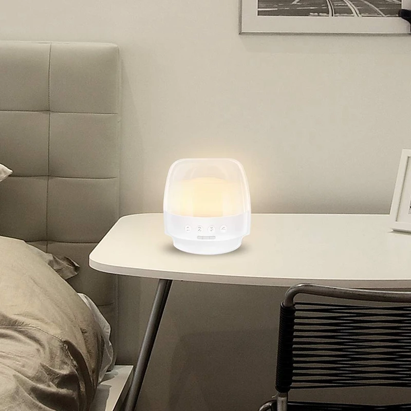 

New Bedside Lamp,Rechargeable LED Table Lamp,Dimmable Night Lights with Remote for Bedroom/Home/Nursery/Children/Baby,Timer Sett