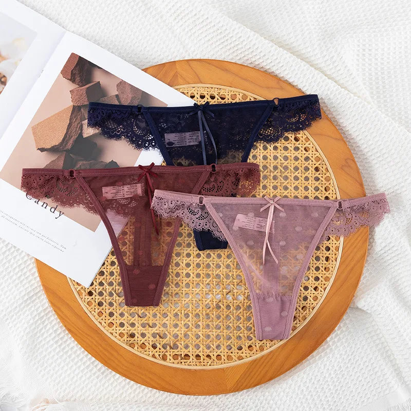 Lingeria Sexy Taglia Unica Mutandine Sexy Donna In Pizzo