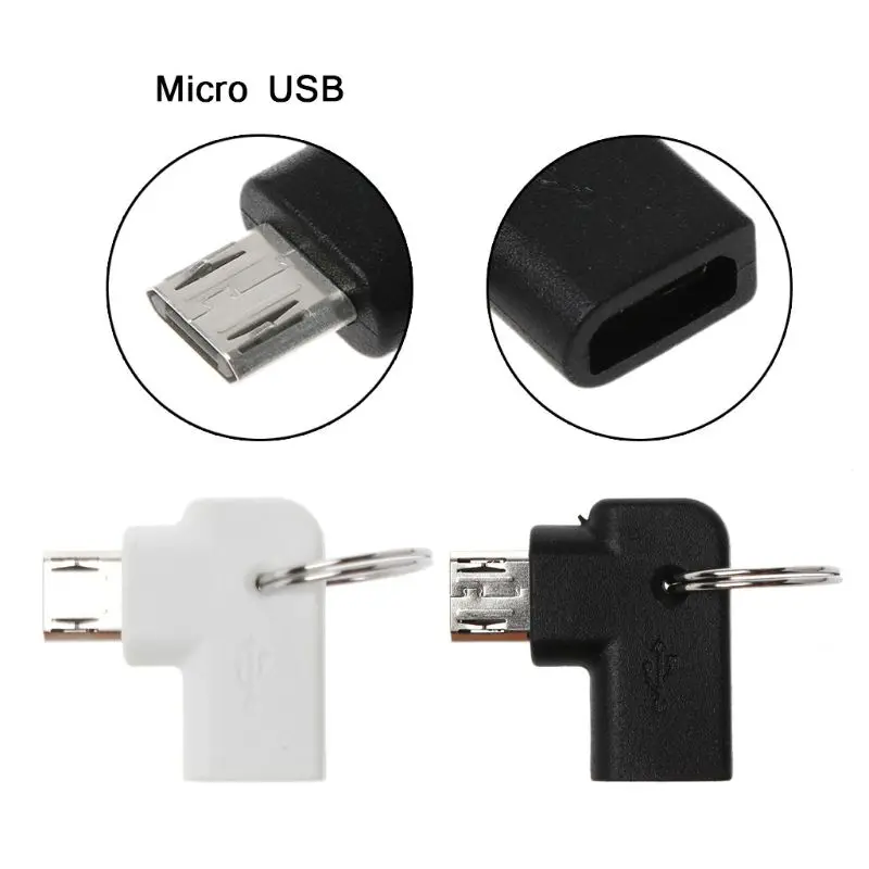 90 градусов Micro USB мама-папа Зарядка конвертер разъем адаптер для samsung huawei Xiaomi zte Android мобильный телефон стол