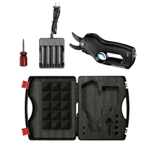 Sécateur électrique sans fil Rechargeable Li ion, coupe branches, ciseaux de coupe pour l'élagage des fruits, outil électrique de jardin