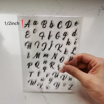 

Cake Tool 1/2inch tiny alphabet cookie cutter embosser stamp decorating fondant cutter tools sugarcraft