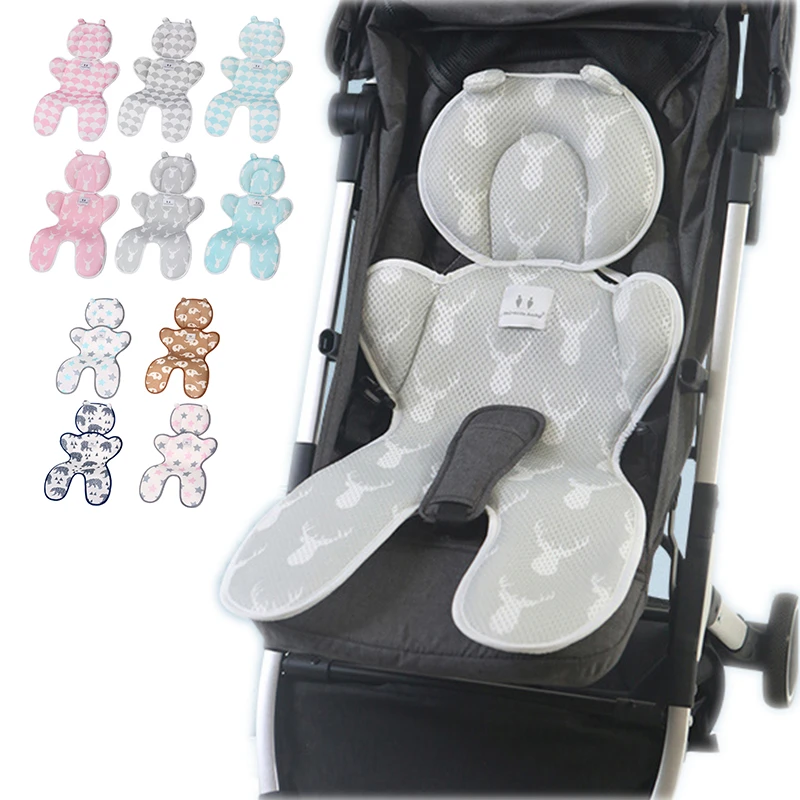 baby stroller accessories expo	 Miracle Baby Thick Stroller Cooling Pad Baby Carriage Mat Bear Ear Child Seat Liner Cool 3D Air Mesh Breathable Pad Size 63x39cm baby stroller cover net