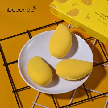 

Ibcccndc Small Mango Makeup Puff Don't Eat Powder Sponge Egg Mango Makeup Egg