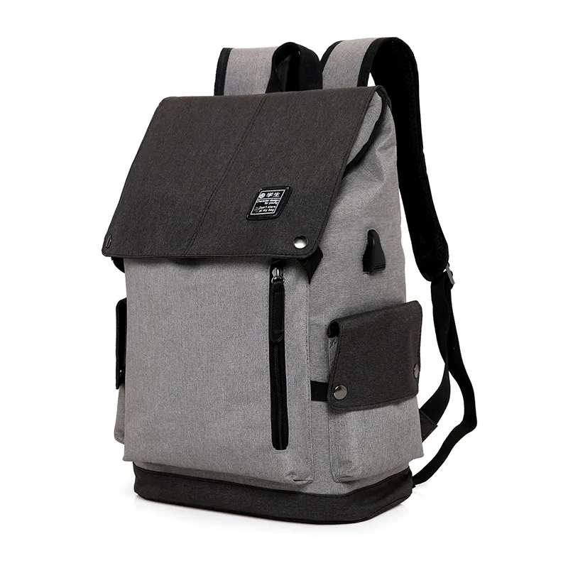 

2019 New Style Extraposition USB Interface Charging Backpack Fashion Man Cool GIRL'S Universal Multi-functional Students Book Ba