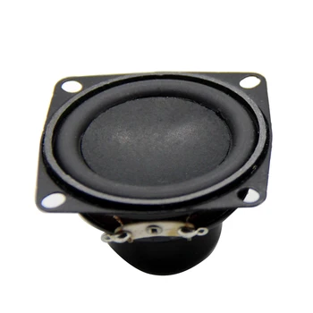 

2pcs Audio Speaker Magnetic With Fixing Hole Home Full Range 2inch 53MM Accessories Mini DIY Round Bass Multimedia 4Ohm 10W