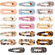 Корейский стиль, водная капелька, прямоугольная уксусная кислота, заколка для волос, большой размер, утконоса, женские аксессуары для волос