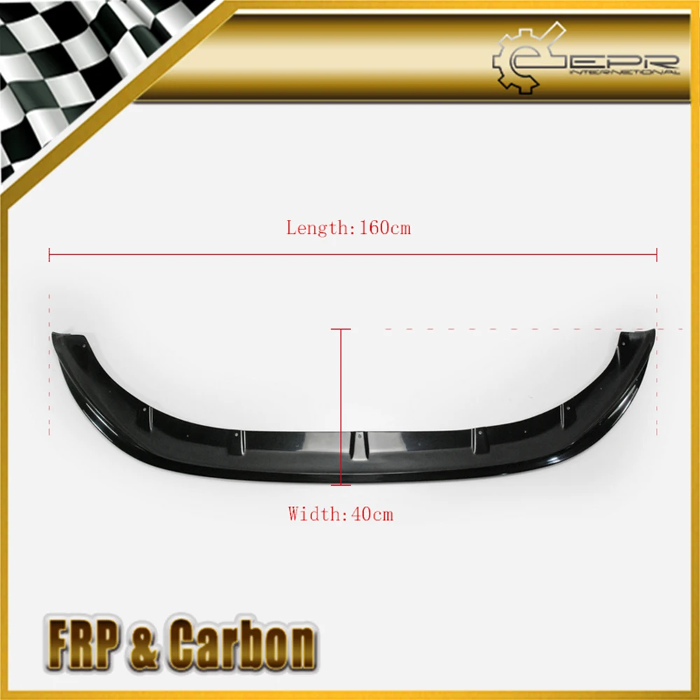 Glass Front Bumper Lip Trim For F56 Mini Cooper Mon Style FRP Front Lip