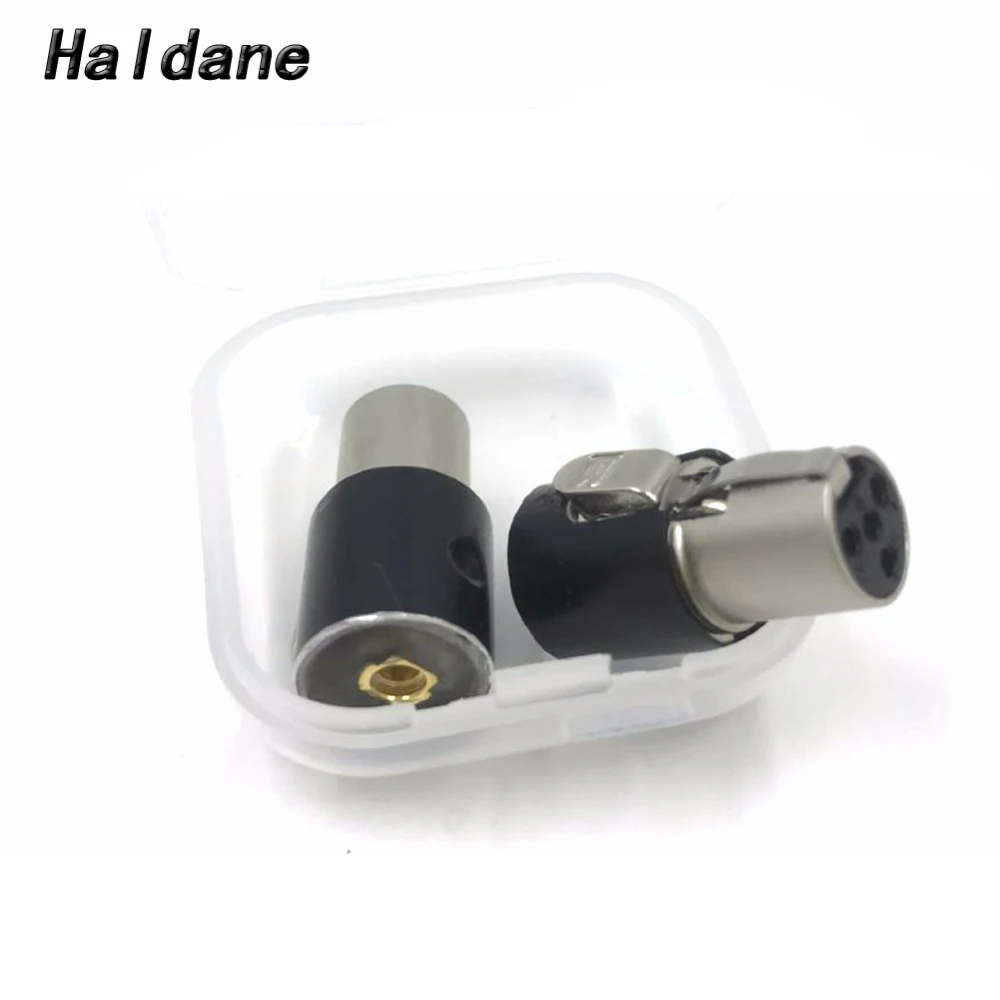 Haldane Una Coppia Cuffia Spina Per Audeze Lcd-3 Lcd3 Lcd-2 Lcd2 Lcd-4 Maschio A Mmcx Femmina Adattatore Convertitore