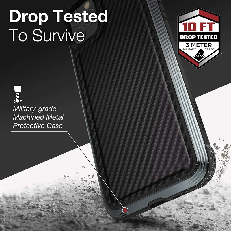 X Doria Defense Lux чехол для телефона iPhone 11 Pro Max испытанный в стиле милитари iPhone11