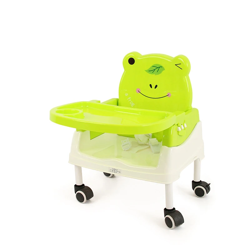 Детское кресло для кормления грудью, стульчик для кормления, йо-йо, автомобиль, пищевой материал, обеденный стол, регулируемое детское сиденье для кормления - Цвет: GREEN