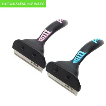 

Pet Deshedding Comb Grooming Brush for Cats Dogs Long & Short Hair Cini Furmines Pet Hair Remover Brush Tools