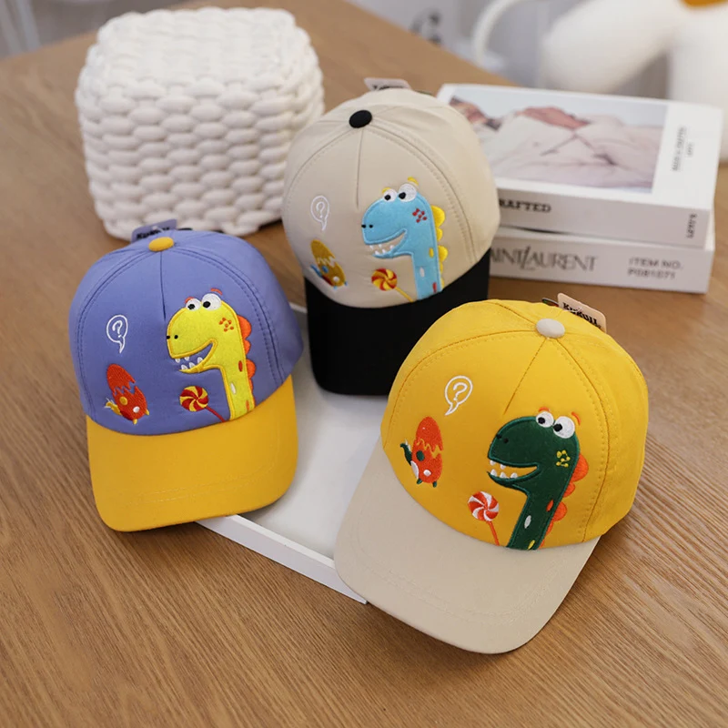 Summer Cute Big Bow Dot Cartoon Cap Girls Cotton Baseball Cap Children Visor Hats Hip Hop Sun Hat Snapback Casquette