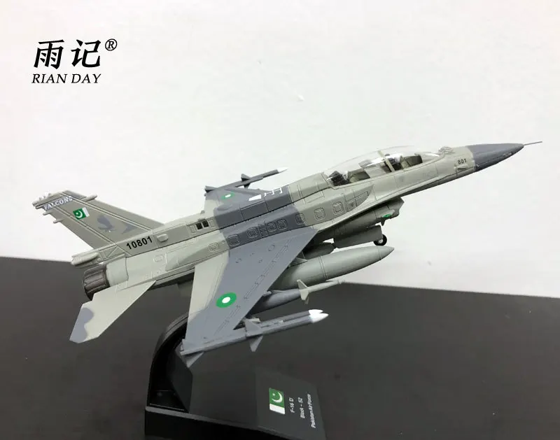 Amer военная модель 1: 72 ВВС Пакистана F-1" Боевой сокол" Истребитель модель самолета из сплава