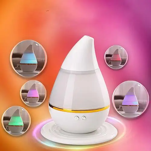 

Mini USB Ultrasonic Air Humidifier Steam LED Aromas Vaporiser Diffuser Purifier