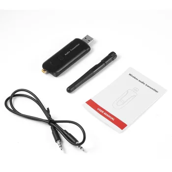 

Portable Wireless Bluetooth 3.5mm Stereo Audio Transmitter Devices for TV MP3 MP4 USB Power Supply Plug & Play