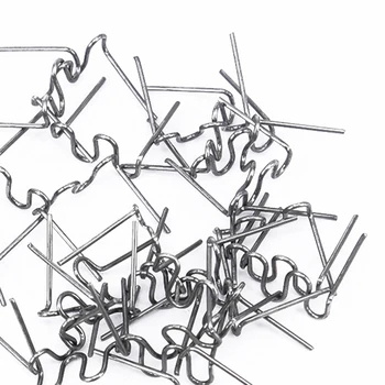 

100pcs 0.8mm Staples Stapler for Welder Tool Pre-cut Hot Staples Replaces