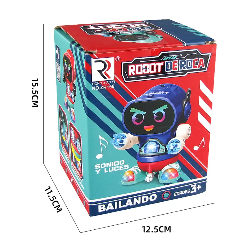 Children Electric Dancing Robots For Kids Toy Rock Light Music Early Education Walking Boys Girls Babys Toddlers robot dance toys robot toy remote control robot toy