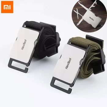 

New Xiaomi Unisex Tool waist Multifunctional Military Fan Outdoor Belt Special Soldier Training Nylon Belts Freely adjust size