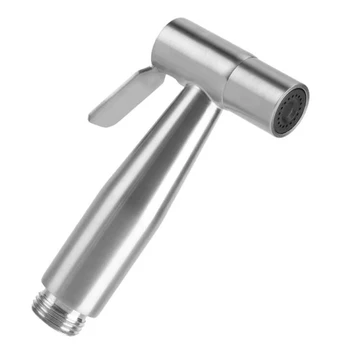 

Handheld Toilet Bidet Sprayer Set Kit Stainless Steel Hand Bidet Faucet For Bathroom Hand Spray Nozzle Shower Head