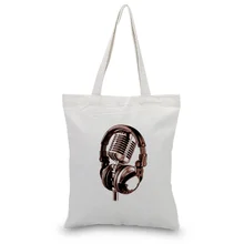 Ретро Сумки Холст Tote сумки на плечо Пользовательские печати LogoShopping сумка эко многоразовая утилизация ежедневного использования DIY