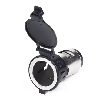 

12V Lighter Socket Plug 120W Car Tractor Waterproof With Connector Wires