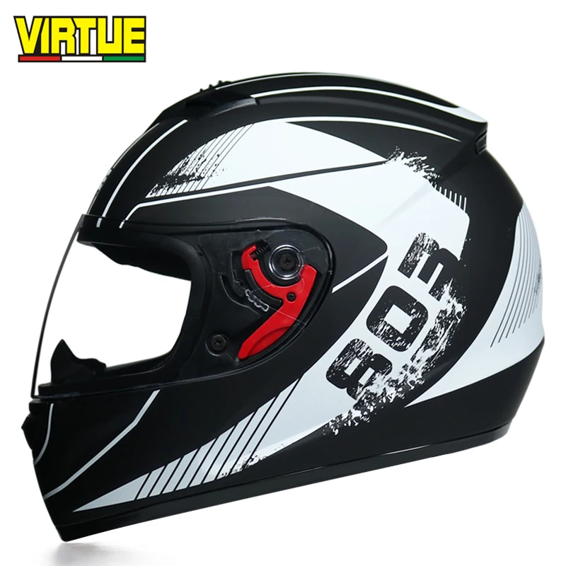 Мотоциклетный шлем для мужчин, шлем для мотоциклистов, абс материал, мотоциклетный шлем для мотокросса, мотоциклетный шлем Casco Moto - Цвет: a2