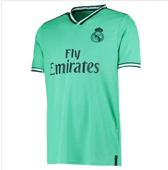 19 20 Real MadridesES футболка для взрослых HAZARD SERGIO ramos BENZEMA ASENSIO ISCO BALE JOVIC Размер S-4XL Футбольная Футболка - Цвет: Прозрачный