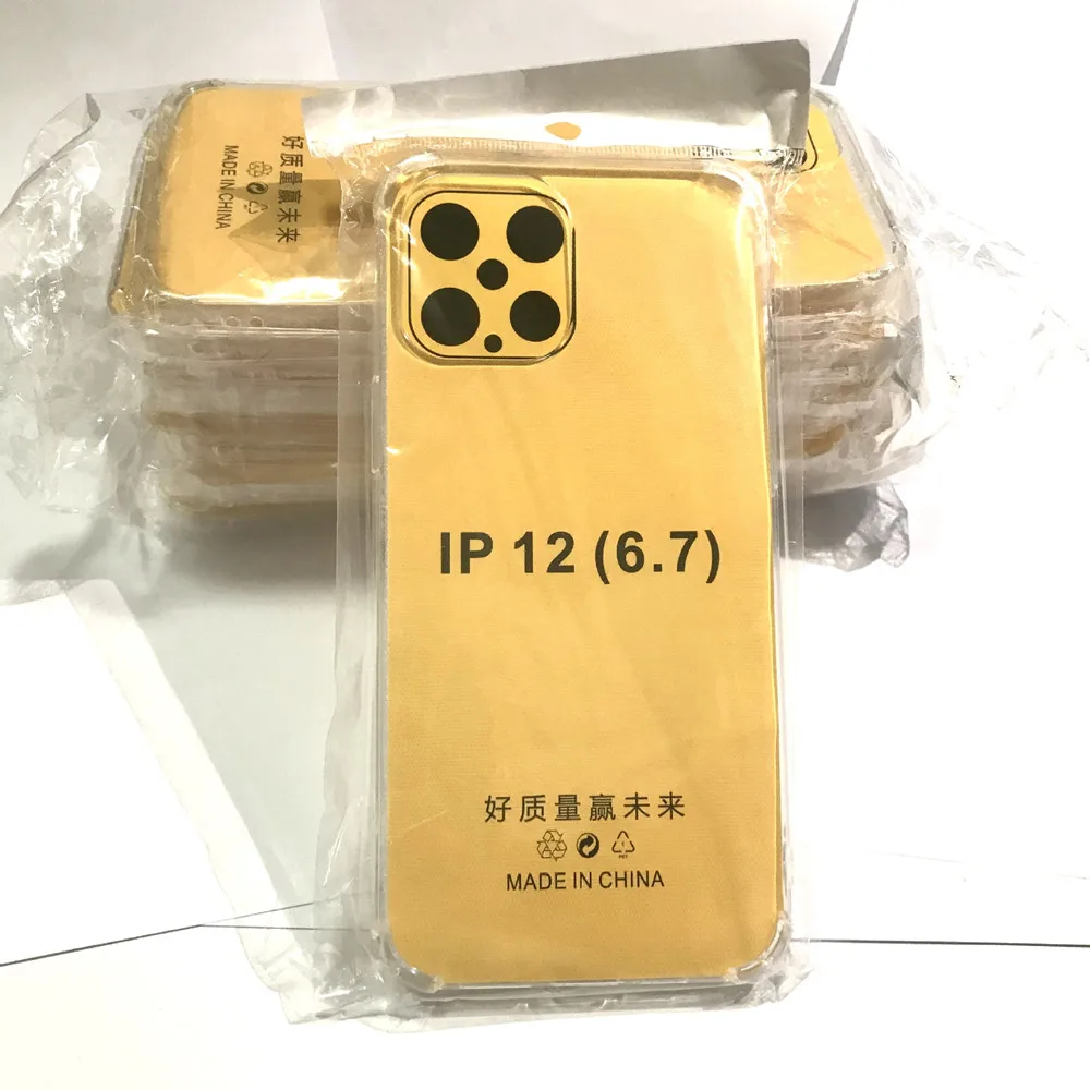 Чехлы из ТПУ для телефонов iPhone 12 Mini 11 Pro Max X XS XR 6 6s 7 8 Plus прозрачные мягкие
