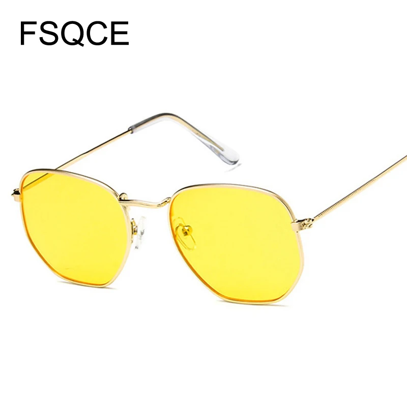 Sunglasses Men Vintage Designer Sunglasses for Women Men Luxury Brand Small Square Frame Eyewear Sun Glasses Shades Oculos