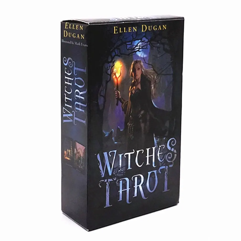 Mystic Tarot колода карты настольная игра чтение ведьмы карты Таро для Фортуны ведьма карточная игра детская игра