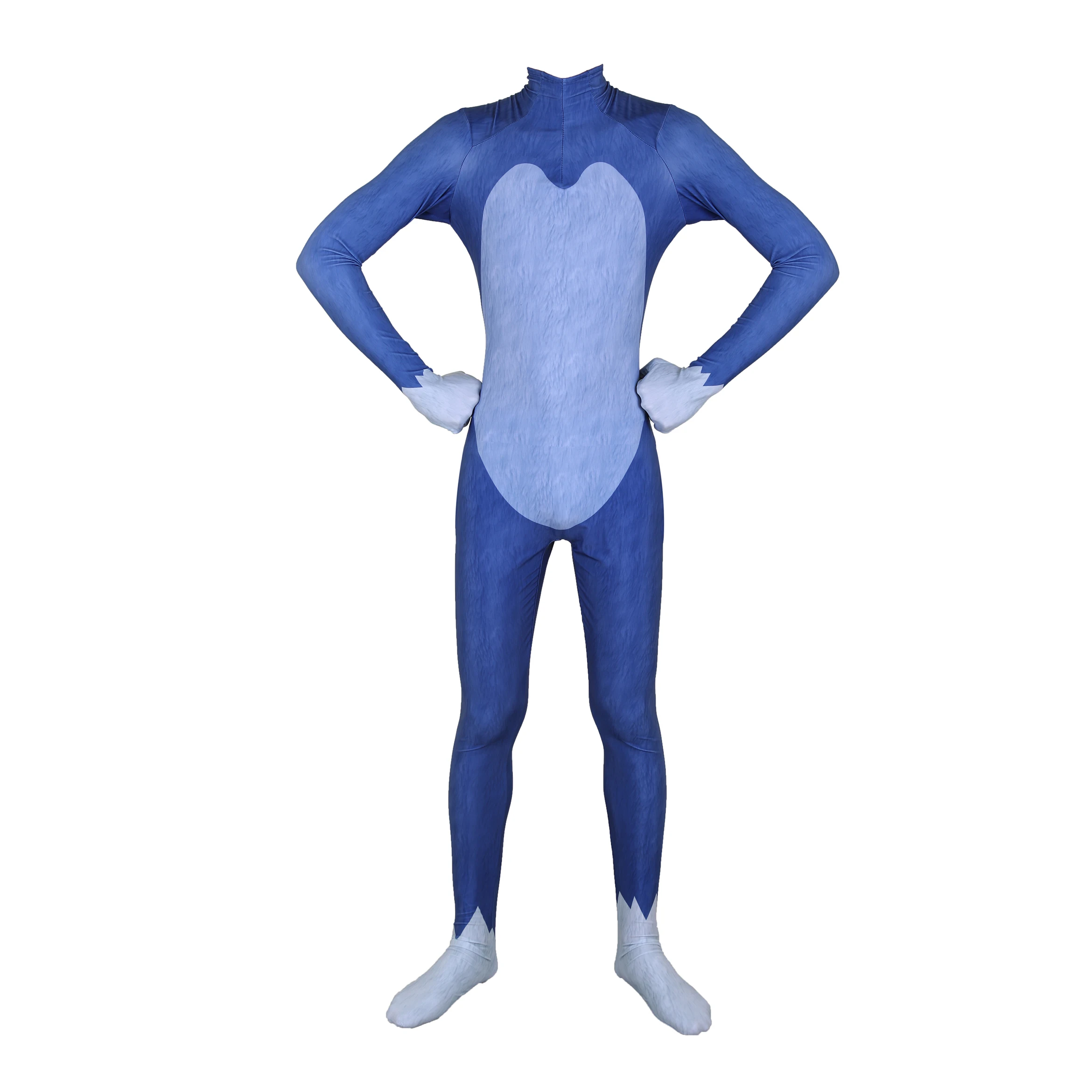 Seven Plus Unisex Lycra Spandex Zentai Halloween Cosplay Costumes Adult/Kids 3D Style