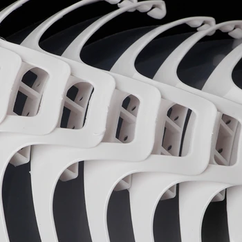 

10Pcs Environmental Tattoo Transparent Plastic Face Mask Permanent Makeup Supply