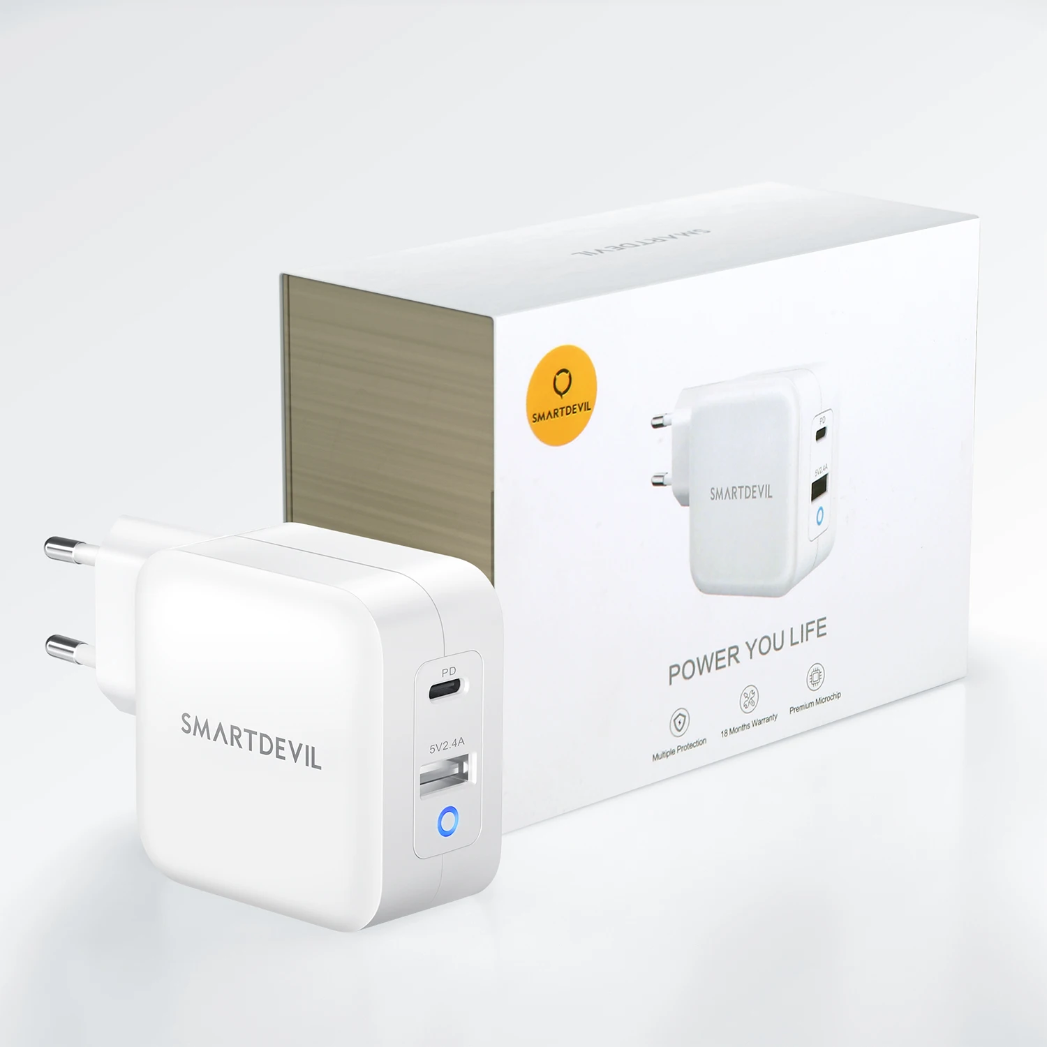 SmartDevil PD65W GaN Charger for Tablet Quick 3.0