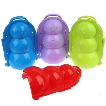 

1pcs Snowman Winter Snowball Maker Sand Mold Tool Snow Ball Maker Funny Compact Snowballs Fight Outdoor Sport Snow-balls Toy