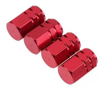 

4/10x Universal Dustproof Aluminum Car Truck Bike Air Port Cover Tire Rim Valve Wheel Stem Caps