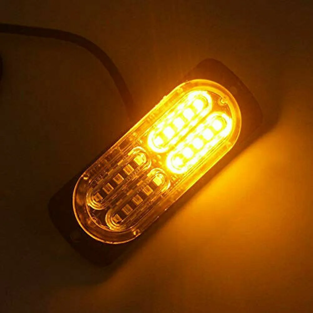 Повышенная безопасность вождения, противотуманная фара, светодиодный светильник для грузовика, 20 Вт, пластиковый дневной ходовой непогоды, стробоскоп