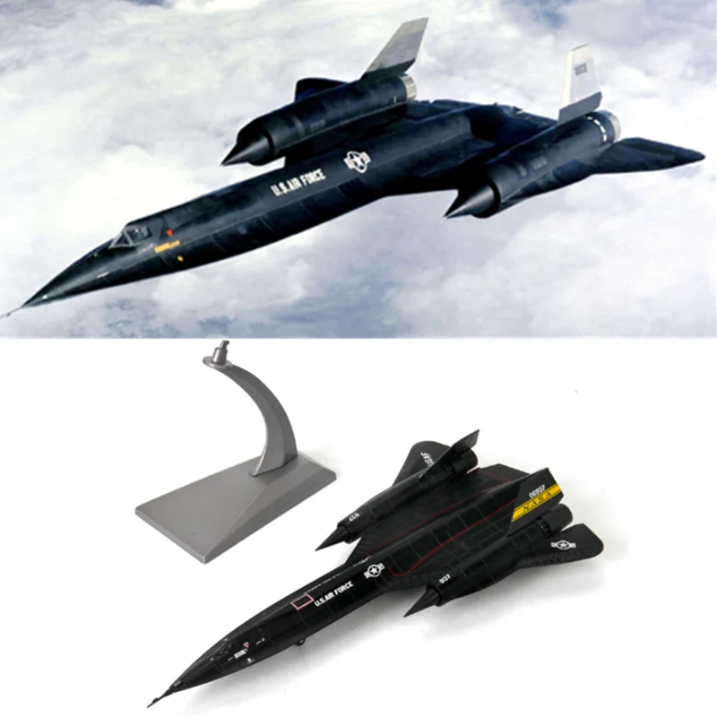 Коллекция 1:144 масштаб 1966 U. S. Army Blackbird SR-71A рекогносцировочный Самолет Модель литья под давлением сплав самолет дисплей для взрослых
