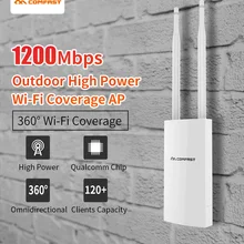 Wifi расширитель диапазона двухдиапазонный 1200 Мбит/с беспроводной Открытый AP 300 Мбит/с 802.11b/g/n/ac wifi усилитель точки доступа ретранслятор Wi-Fi