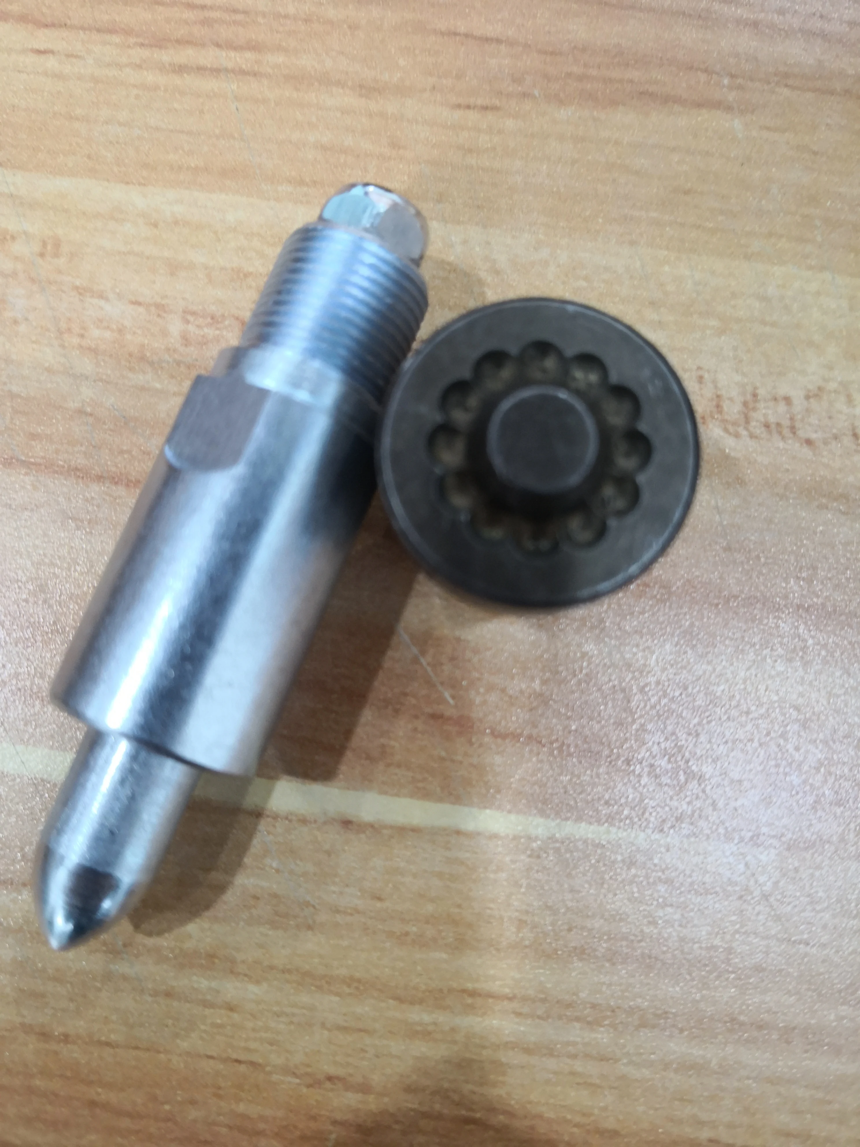 Slide Rail + Top and Bottom Mold(Part 6,7,8) for D03 Semi-automatic Eyelet Machine Spares
