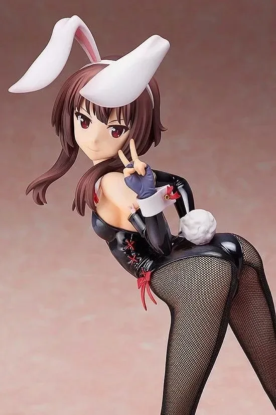 

Anime Freeing Megumin Bunny girl Blessings for a better world 1/4 Japan Action Figure Sexy Girls Doll Toys 33cm