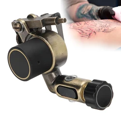 Professional Brass Motor Tattoo Machine Liner Shader CNC Carved Tattoo Machine Adjustable RCA Interface Permanent Makeup Tattoo