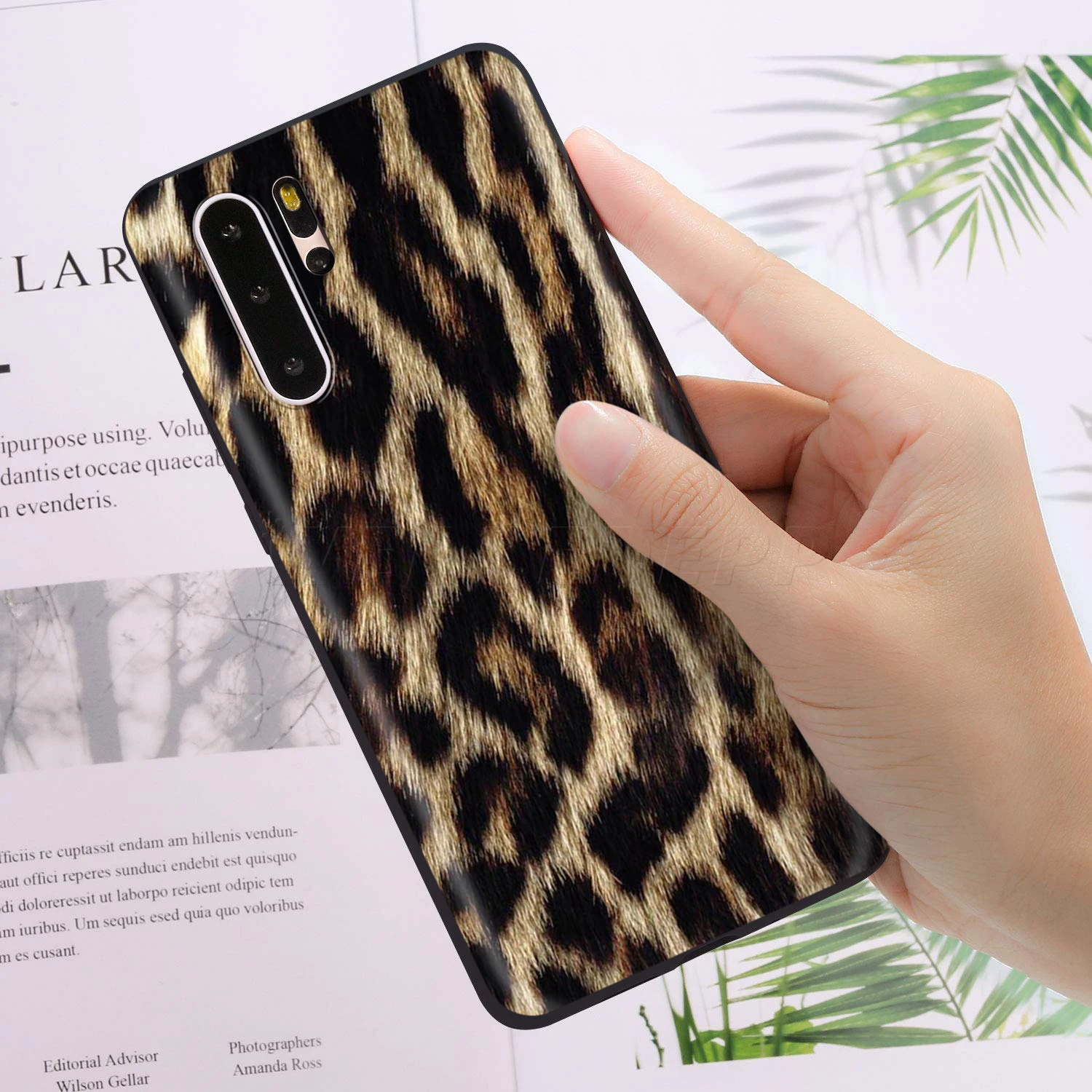 Webbedepp модные тигровые Детские тушь для ресниц в леопардовой упаковке для Huawei Honor 6a 7A 7C 7X8 8X 8C 9 9X10 20 Lite Pro Note вид