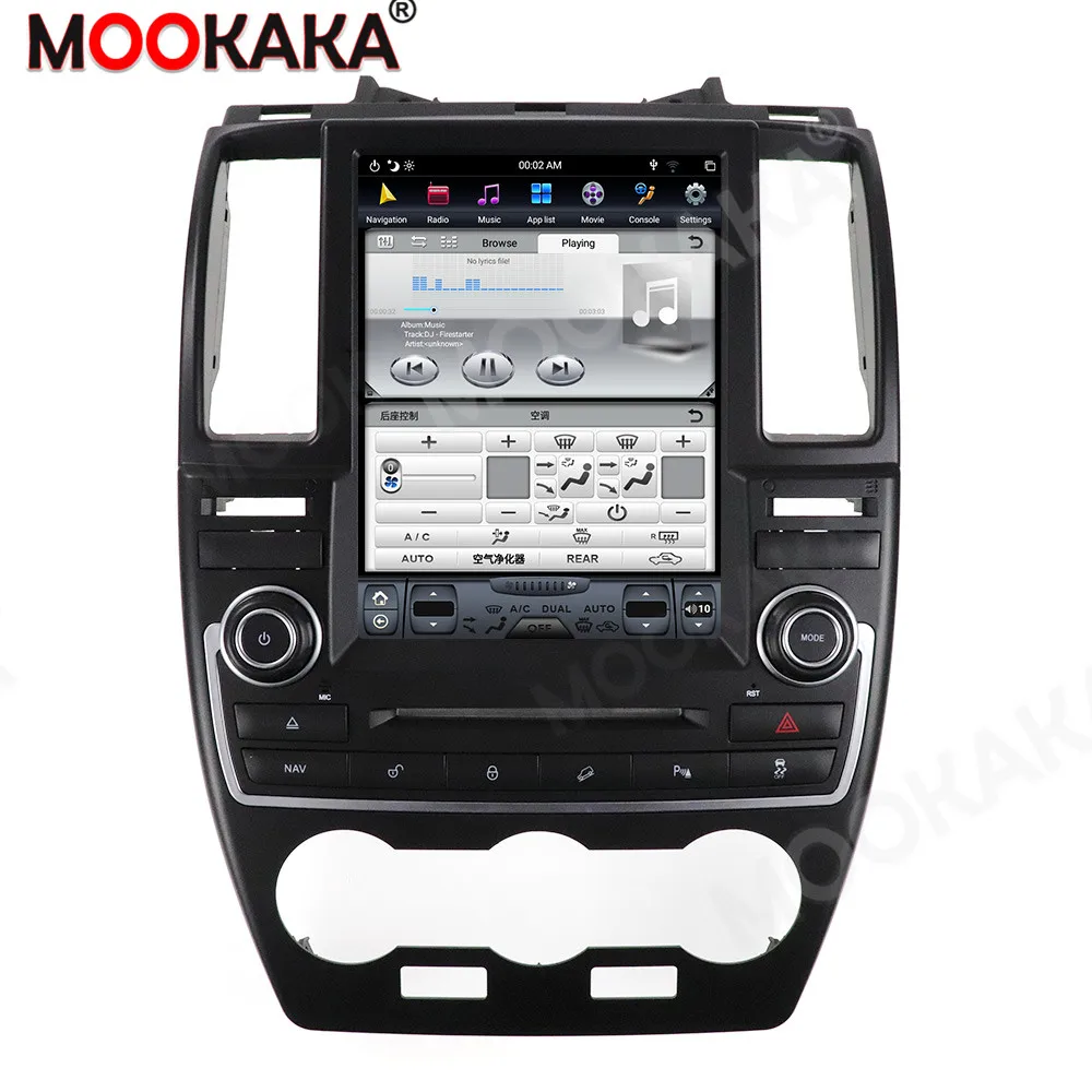 Tesla Style Android 8.1 Car Radio GPS Navigation For Land Rover Freelander 2 LR2 L359 2006~2015 Carplay Multimedia Player Stereo
