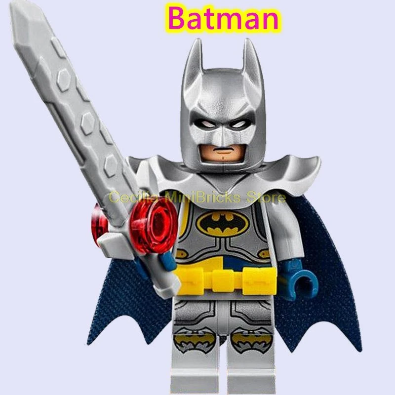 Batgirl Барбара Гордон Batwoman Бэтмен Человек-паук Железный человек технологические строительные блоки Супер Герои DC Игрушки Marvel для детей - Цвет: Batman