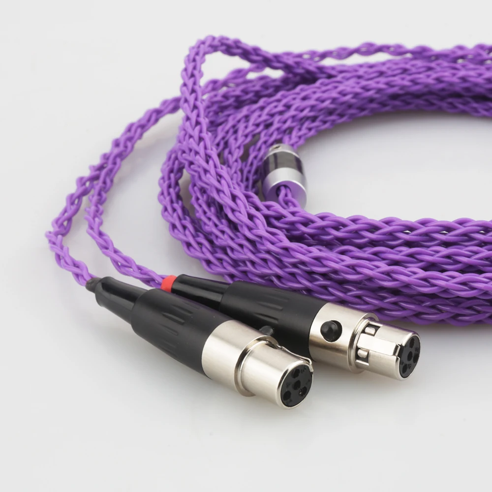 4 4MM Balanced HiFi Cable Compatible with Audeze LCD 2 LCD 3 LCD 4 LCD X LCD XC Headphone and for Astell Kern AK240 AK380