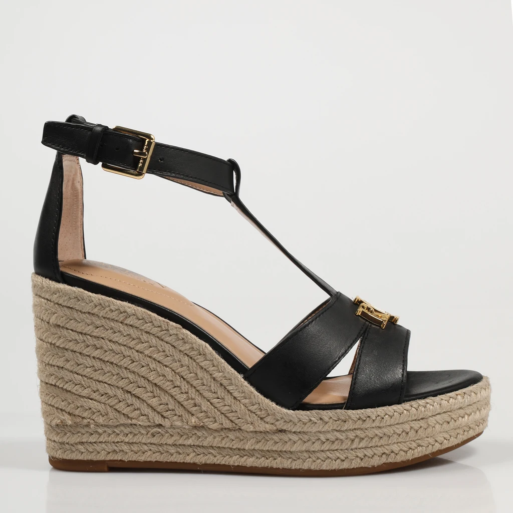 POLO RALPH LAUREN sandals HALE BLACK 
