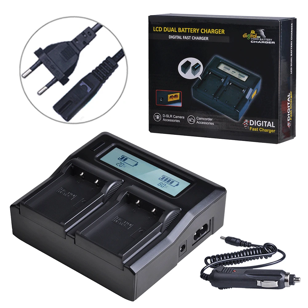 Bateria + Kits de Carregador Rápido para Fujifilm Pces T125 Duplo Ultra Gfx 50s Gfx50s 50r Gfx50r 100 Gfx1 2 1280mah Np-t125 np - Image 5