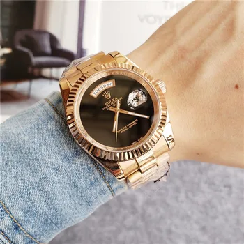 

rolex- Luxury New Men Automatic Mechanical Watches Drive Ceramic Bezel Crystal Sapphire Sport AAA Watch 1875