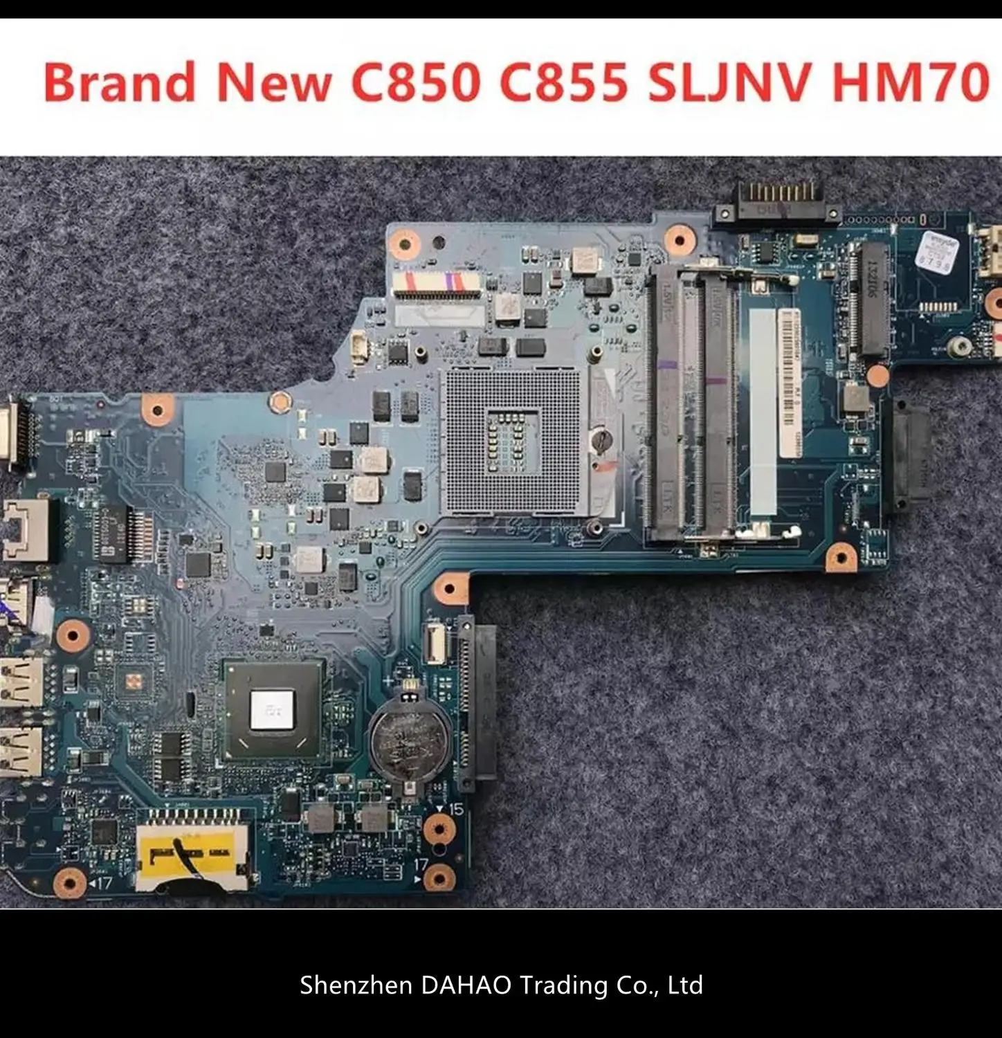 Совершенно новая материнская плата H000050950 для ноутбука Toshiba Satellite C850 C855 L850 L855 Φ HM70